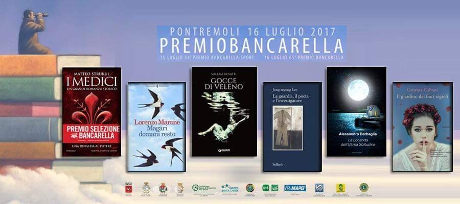 Finalists for the 2017 Premio Bancarella Award