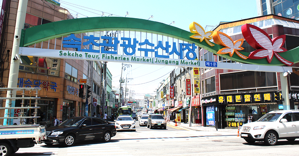 Sokcho Tour, Fisheries Market (Jungang Market)