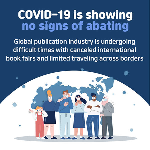 COVID-19 is showing no signs of abatingGlobal publication industry is undergoing difficult times with canceled international book fairs and limited traveling across borders