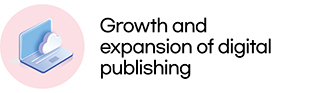 The growth and expansion of the digital publishing