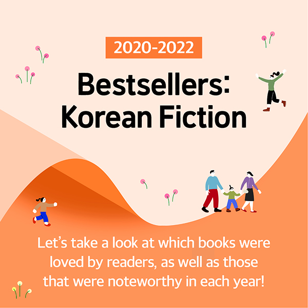 Bestsellers in Korean Fiction from 2020 to 2022 cardnews img1