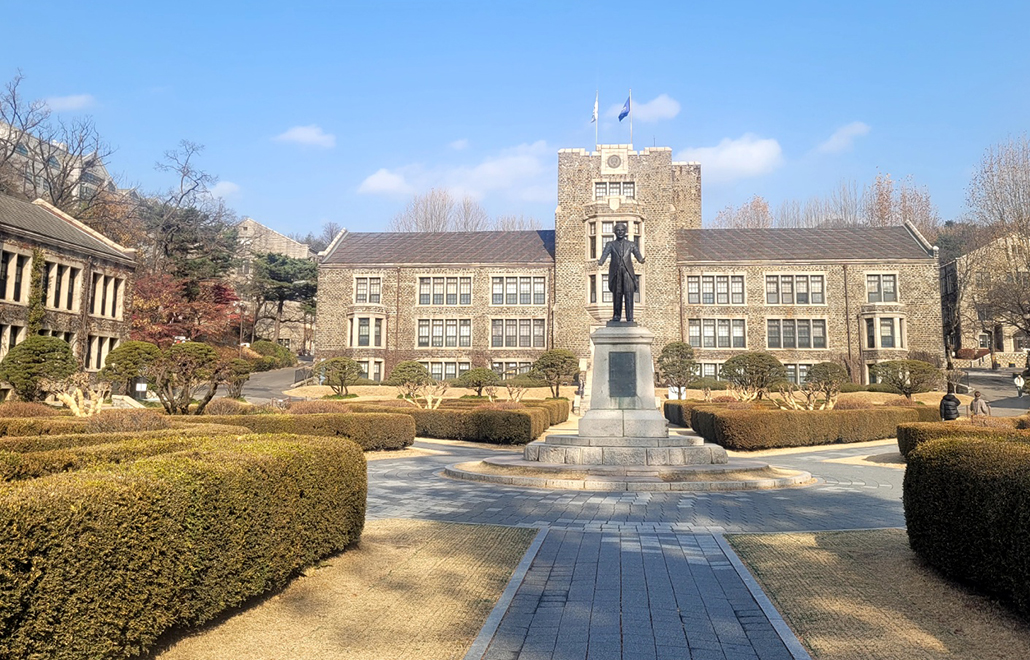 The Underwood Hall at Yonsei University in Shinchon