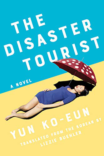 English (right) covers of The Disaster Tourist